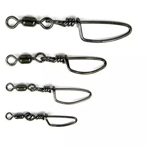 Freshwater Billfisher Krok Stainless Steel Snap Swivel 3 Freshwater Billfisher Krok Stainless Steel Snap Swivel