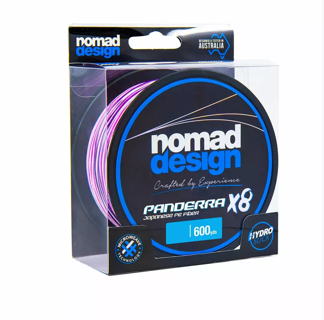 Line Nomad Tackle Panderra 8X Braid 600yd Spools 3 Line Nomad Tackle Panderra 8X Braid 600yd Spools