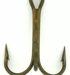 VMC 9650BZ Round Bend Bronze Treble Hooks 25pk Freshwater