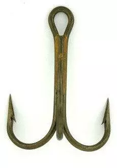 VMC 9650BZ Round Bend Bronze Treble Hooks 25pk Freshwater 3 VMC 9650BZ Round Bend Bronze Treble Hooks 25pk Freshwater