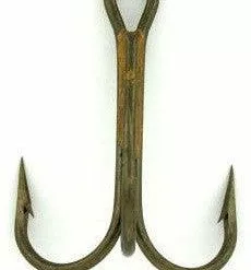 VMC9650BZ Round Bend Treble Hooks 9 Pack