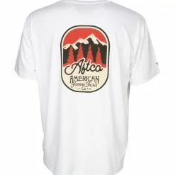 Aftco Binocular Short Sleeve Shirt - White