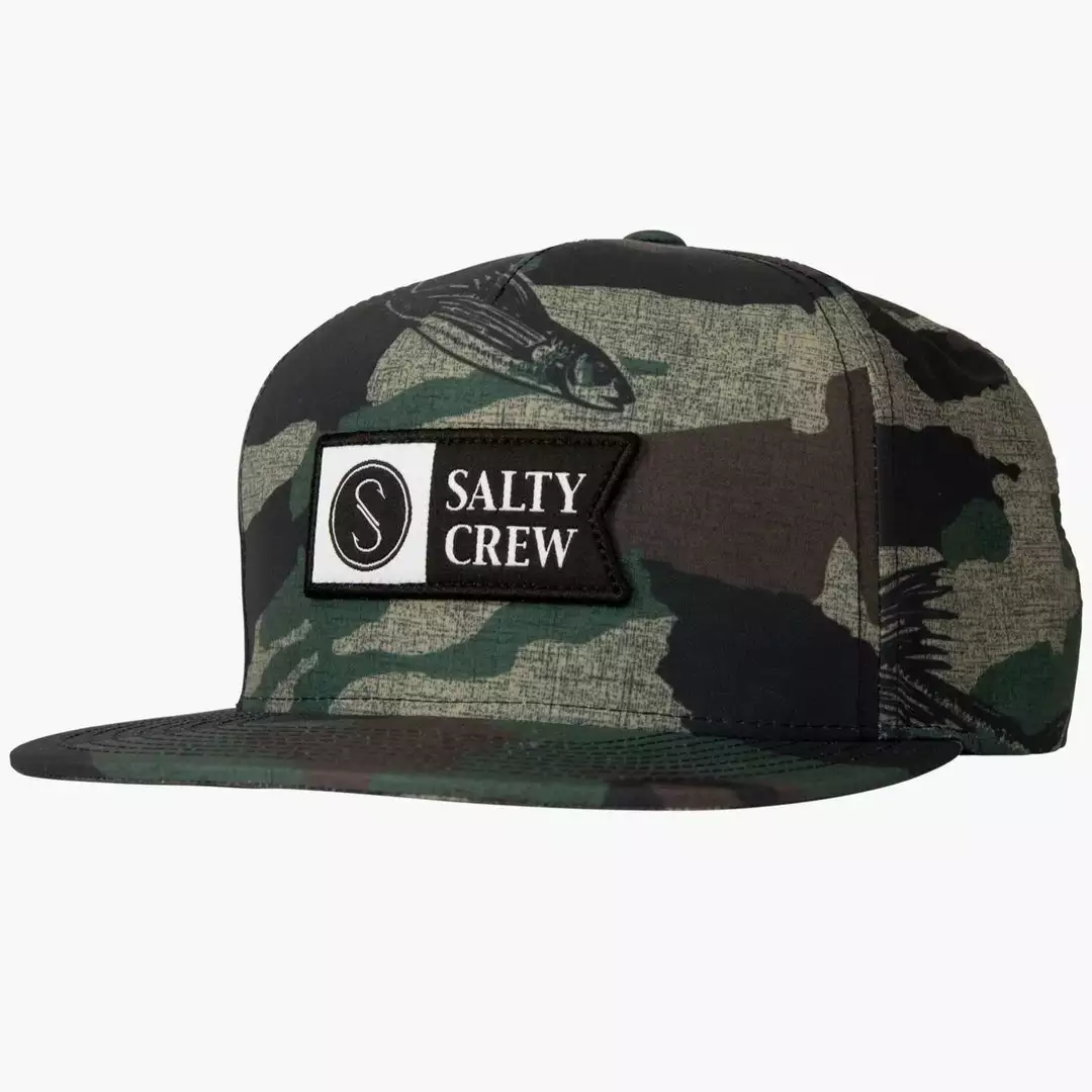 Freshwater Salty Crew Alpha Tech 5 Panel Hat 10 Freshwater Salty Crew Alpha Tech 5 Panel Hat