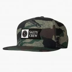 Salty Crew Alpha Tech 5 Pannel - Camo Hats