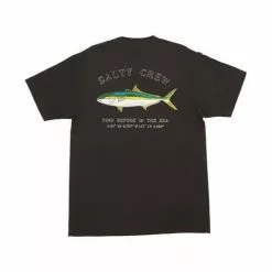Salty Crew Mossback S/S Standard Tee - Black Freshwater