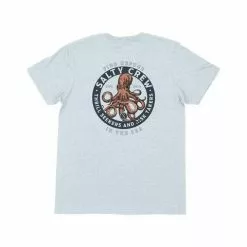 Freshwater Salty Crew Deep Reach Short Sleeve Standard Tee Light Blue