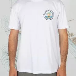 Salty Crew Dos Palms Premium S/S Tee White Apparel