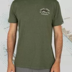 Salty Crew Salty Bass Man Standard S/S Tee Spruce