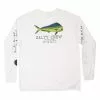 Salty Crew Angry Bull L/S Rashguard - White