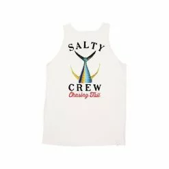 Freshwater Salty Crew Tailed Tank - White