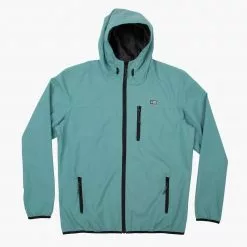 Apparel Salty Crew Headwind Packable Jacket Dark Aqua