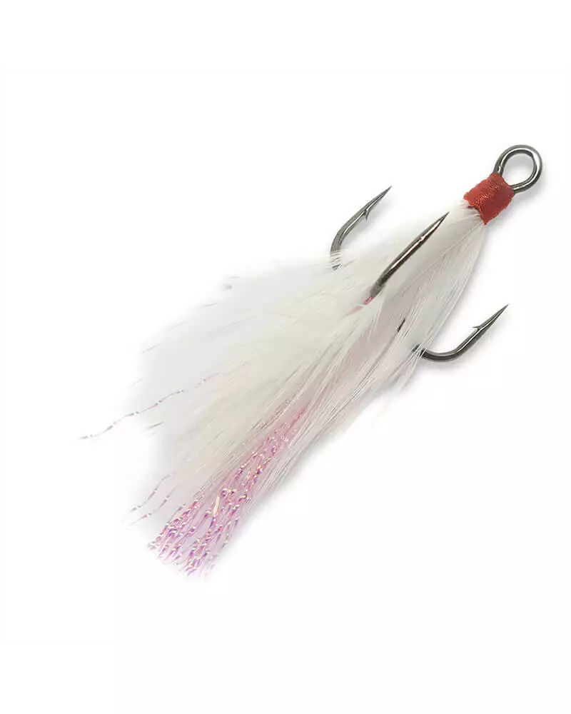 Gamakatsu Feathered Treble Trailer Hooks 4 Gamakatsu Feathered Treble Trailer Hooks