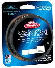 Freshwater Berkley Vanish Fluorocarbon Leader Spools 110yds