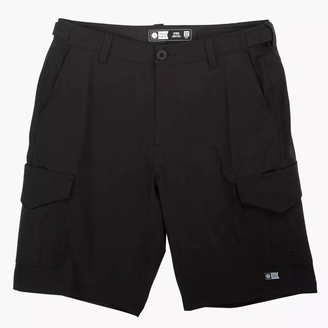 Salty Crew Deep Sea II Cargo Shorts Black 3 Salty Crew Deep Sea II Cargo Shorts Black