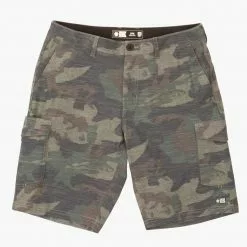 Salty Crew Drifter 2 Hybrid Cargo Shorts Camo