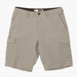 Salty Crew Drifter 2 Hybrid Cargo Shorts Grey