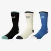 Salty Crew Tailed Socks Assorted Colors 3 Pack Apparel