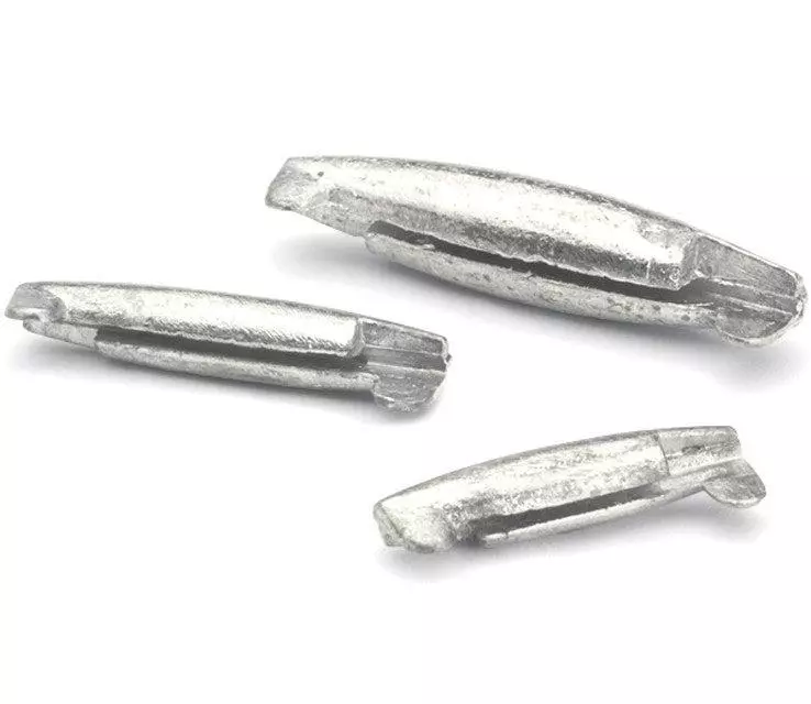 Freshwater Bullet Weights Pinch On Weights 3 Freshwater Bullet Weights Pinch On Weights