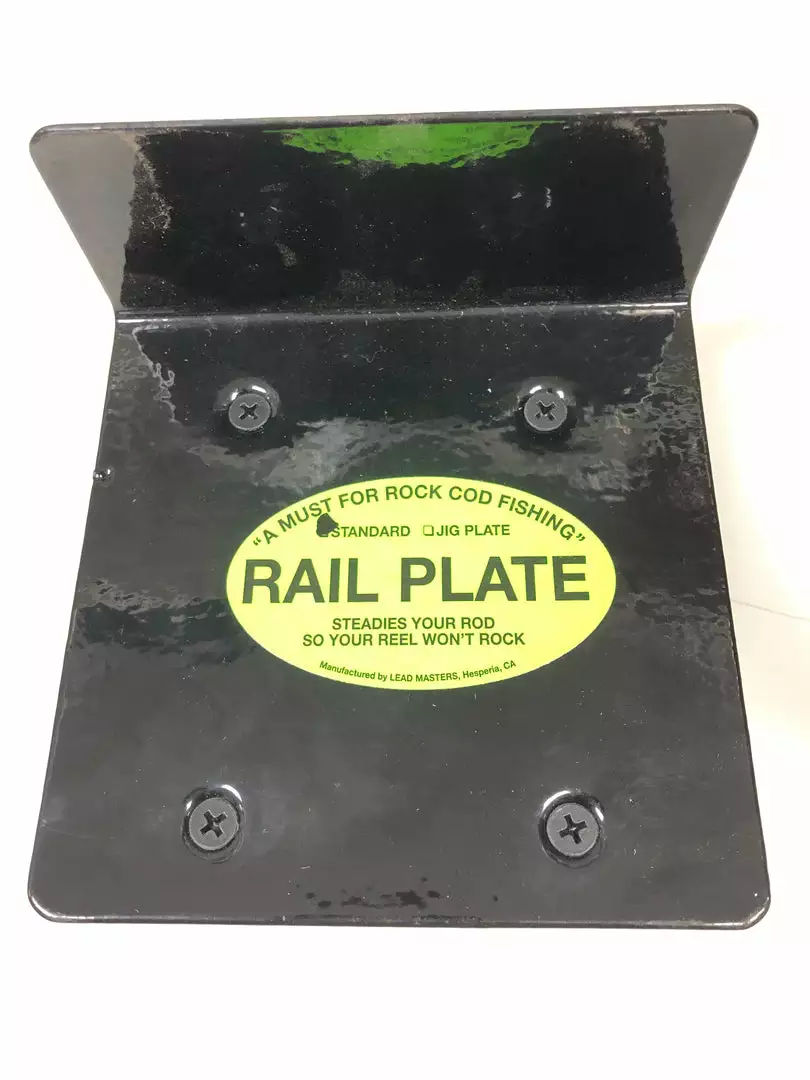 Lead Masters Rail Plate 5 Lead Masters Rail Plate