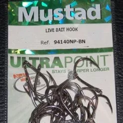 Mustad Ultrapoint Live Bait Hook 94140NP-BN
