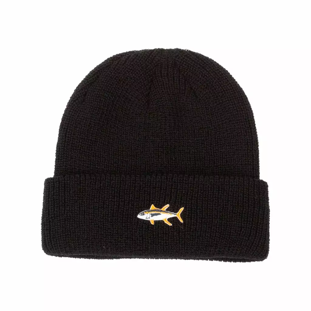 Headwear Salty Crew Fishsticks Beanie Black 3 Headwear Salty Crew Fishsticks Beanie Black