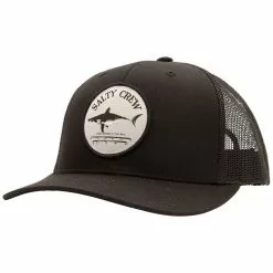 Freshwater Salty Crew Bruce Retro Trucker Hat Black