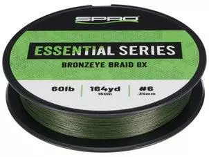 Spro Essential Series Bronzeye Braid 8X Moss Green Freshwater 3 Spro Essential Series Bronzeye Braid 8X Moss Green Freshwater
