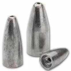 Freshwater Eagle Claw Lead Worm Weight Bullet Sinkers