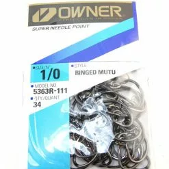 Owner Ringed Mutu Circle Hooks