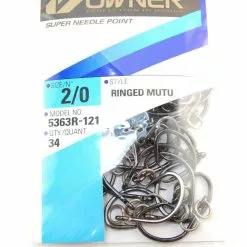 Owner Ringed Mutu Circle Hooks