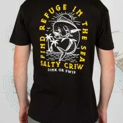 Apparel Salty Crew Dancing DoDo Premium S/S Tee Black