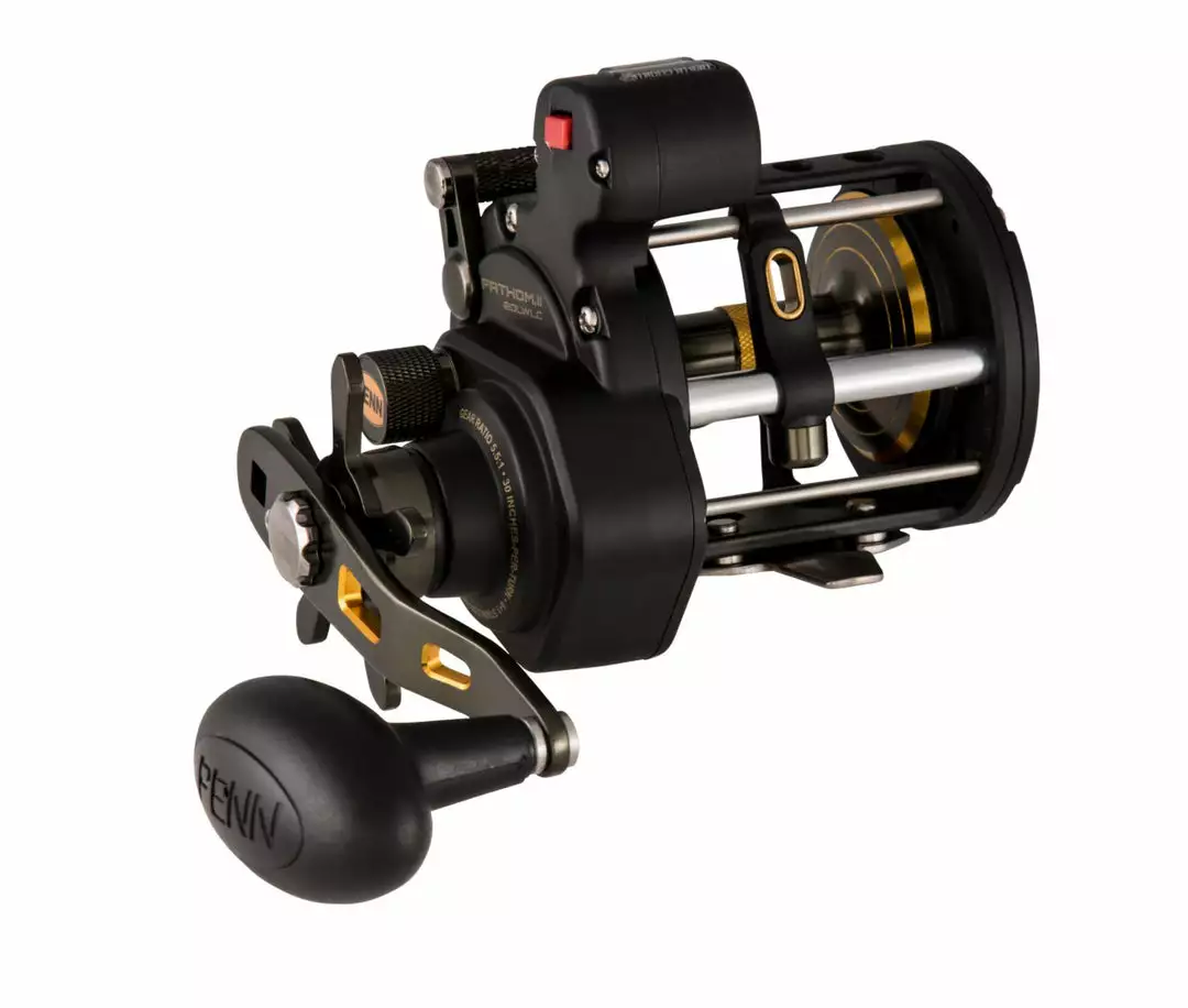 PENN Fathom II Star Drag Level Wind Reels 5 PENN Fathom II Star Drag Level Wind Reels