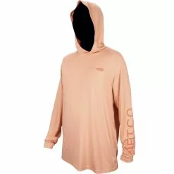Aftco Samurai Sun Protection Hoodie - Melon Heather