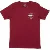 Salty Crew Big Blue Premium Tee T-shirt Burgundy