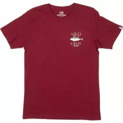 Salty Crew Big Blue Premium Tee T-shirt Burgundy