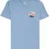 Salty Crew Fly Guy Premium Light Blue Tee Apparel