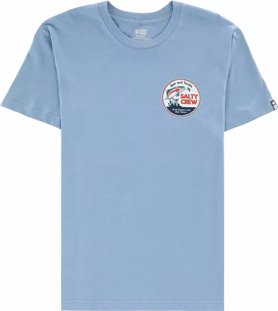 Salty Crew Fly Guy Premium Light Blue Tee Apparel 3 Salty Crew Fly Guy Premium Light Blue Tee Apparel