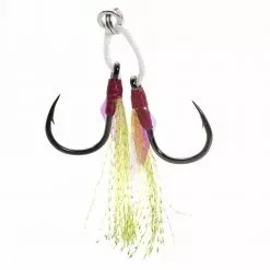 Mustad Light Double Jigging Assist Rig J-ASSIST4 Hooks