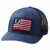 Huk And Bars American Trucker Hat Sargasso Sea