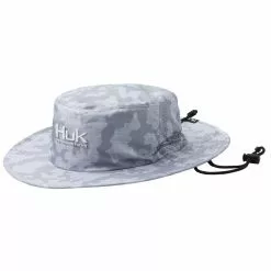 Huk Running Lakes Boonie Hat Overcast Gray Apparel