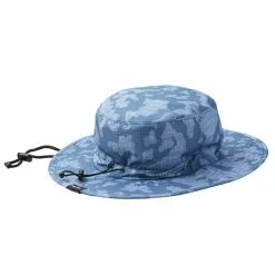 Huk Running Lakes Boonie Hat Titanium Blue Apparel