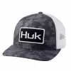 Huk Running Lakes Trucker Hat Volcanic Ash Apparel