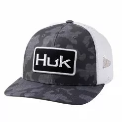 Huk Running Lakes Trucker Hat Volcanic Ash Apparel
