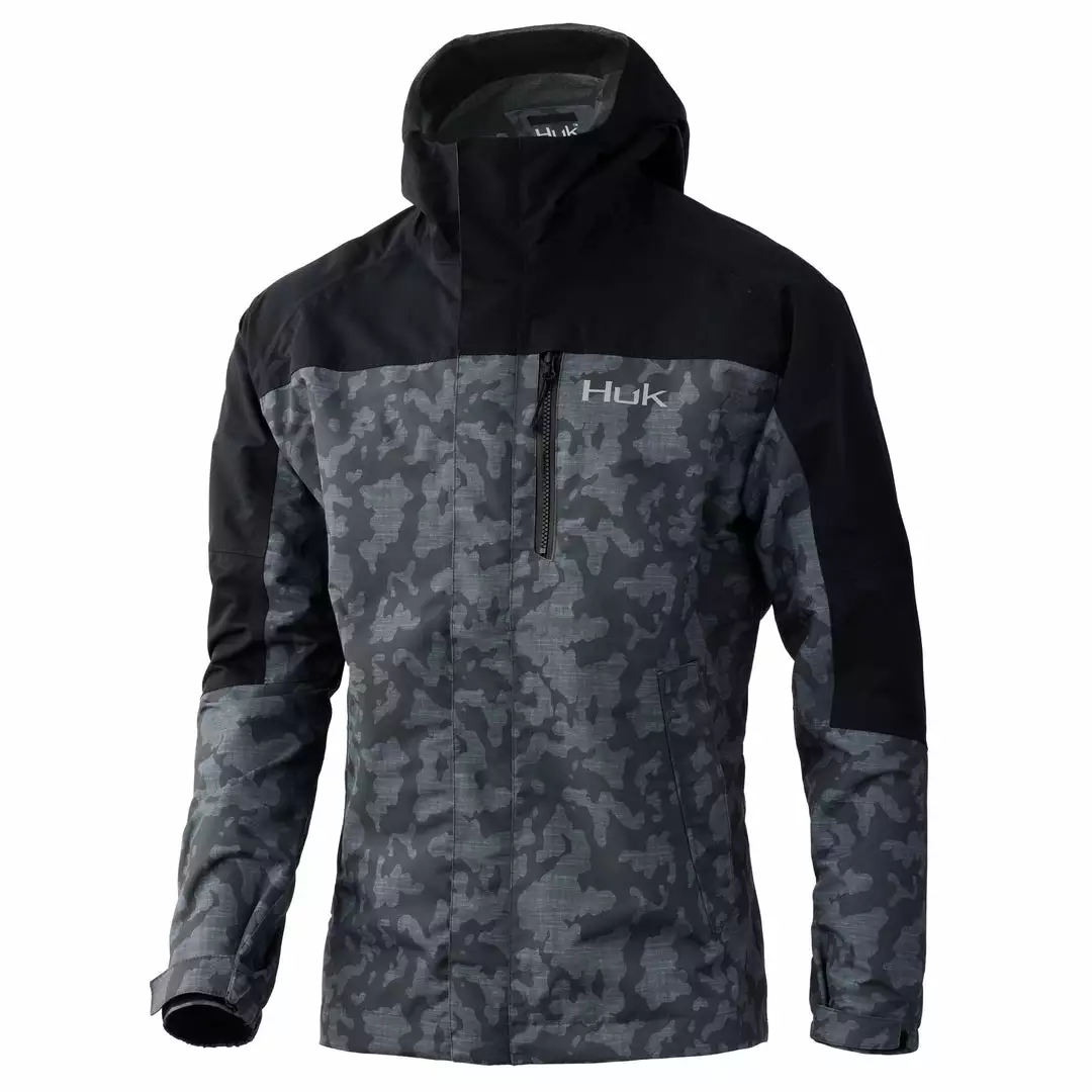 Huk Grand Banks Waterproof Jacket Volcanic Ash 3 Huk Grand Banks Waterproof Jacket Volcanic Ash