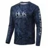 Freshwater Huk ICON X CAMO Long Sleeve Tech Tees