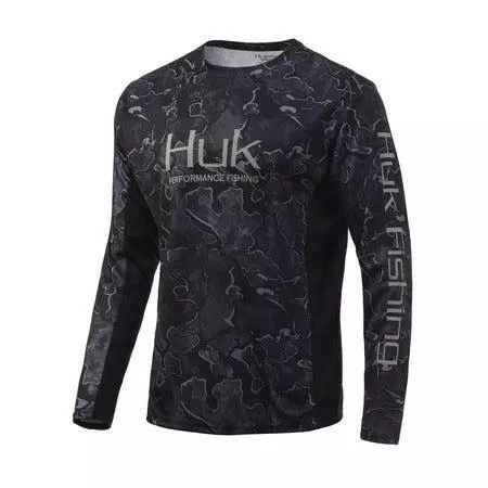 Freshwater Huk ICON X CAMO Long Sleeve Tech Tees