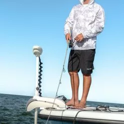 Huk Icon X Hooded LS Shirt Mossy Oak Drift Apparel