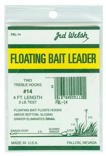 Freshwater Jed Walsh Cheese And Floating Bait Leaders 3 Freshwater Jed Walsh Cheese And Floating Bait Leaders