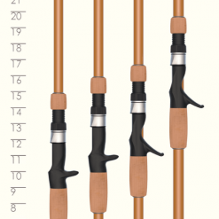 Freshwater St. Croix Legend Glass Casting Rods