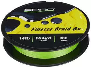 Spro Finesse Braid 8X Lime Green 164 Yds Freshwater 3 Spro Finesse Braid 8X Lime Green 164 Yds Freshwater